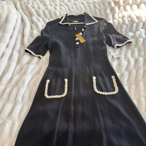 Alexia Admore Black and White Dress